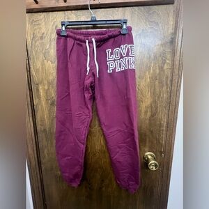 Pink Jogger Size:XS Worn once!